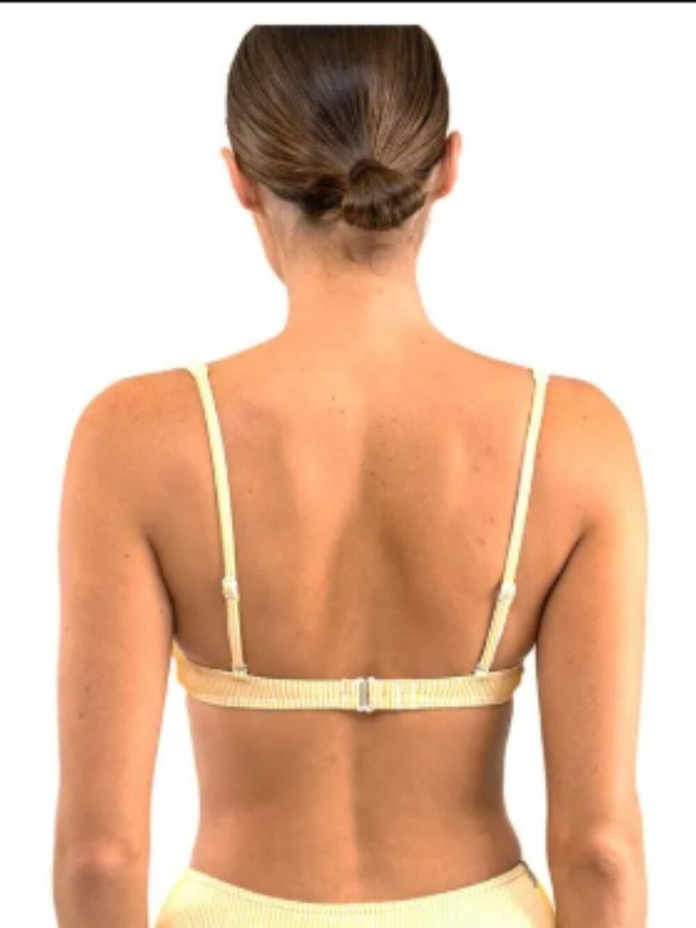 Rhythm Swim Yellow Bikini Top - Picture 3 of 5